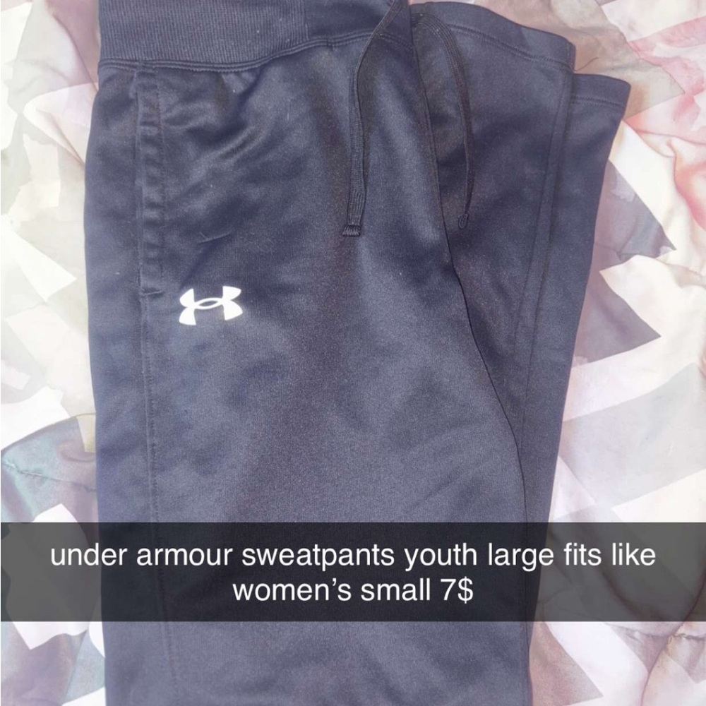 Under Armour Kids Charcoal Joggers
